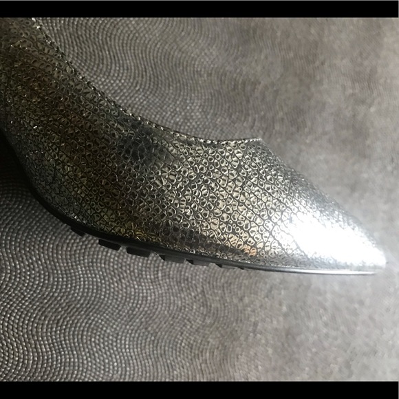 Diesel D-Mabell Metallic Pointed Toe Heels Size 40 - Picture 7 of 7